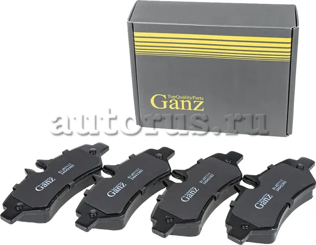 Колодки задние (Ganz). Артикул GIJ07111