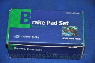 КОЛОДКИ ДИСКОВЫЕ (Parts-Mall). Артикул PKA009