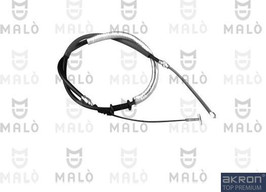 Трос ручника (тросик ручного тормоза) Malo. Артикул 21404