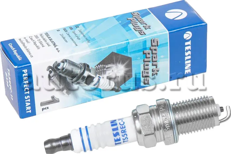 Свечи зажигания TESLINE для а/м GAZ двиг. ЗМЗ 405/409 ЕВРО-3 (TS5REC-11) к-т 4 ш (Tesla) Tesla. Артикул TL72