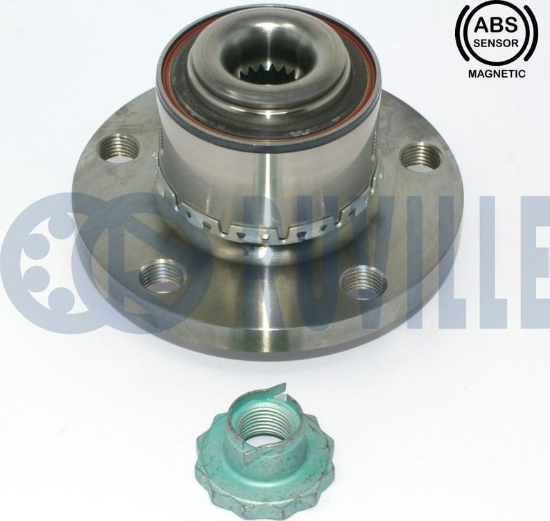 Ступица колеса с интегрированным подшипником (в сборе) Ruville. Артикул 220994