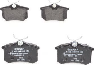 Тормозные колодки Bosch. Артикул 0 986 494 399
