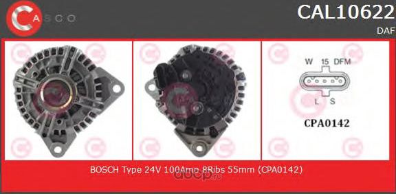 Генератор CASCO Genuine для DAF CF 65 2001-2013. Артикул CAL10622GS