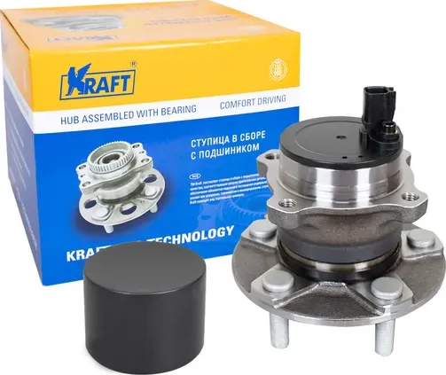Ступица с подшипником FORD FOCUS II 05- зад. (Kraft) Kraft. Артикул KT100628