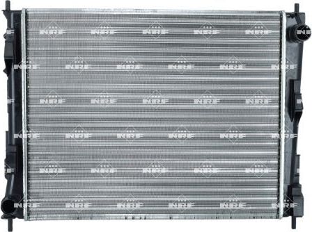 Радиатор охлаждения двигателя NRF (алюминий). Артикул 53992