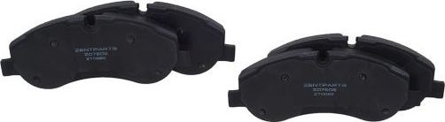 Тормозные колодки Zentparts. Артикул Z07606
