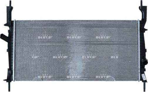 Радиатор охлаждения двигателя NRF (алюминий). Артикул 53746