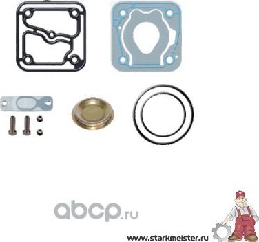 Ремонтный комплект компрессора (прокладки+клапана) MB Atego/Axor->2004,Atego II/ (Starkmeister) Starkmeister. Артикул S280650