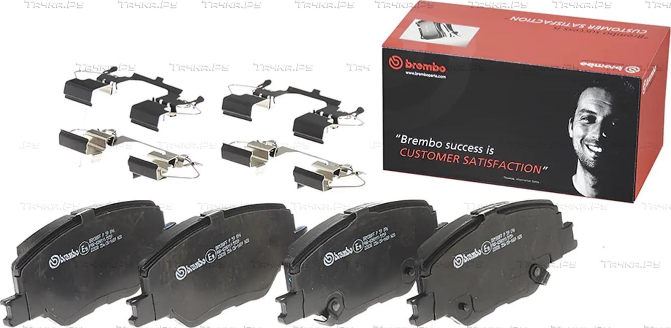 Тормозные колодки Brembo PRIME LINE. Артикул P 59 096