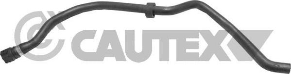 Патрубок радиатора (системы охлаждения) Cautex. Артикул 754385