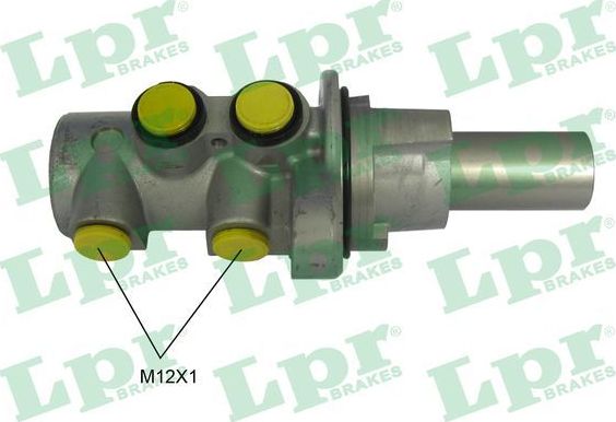 Тормозной цилиндр главный LPR (алюминий). Артикул 1755