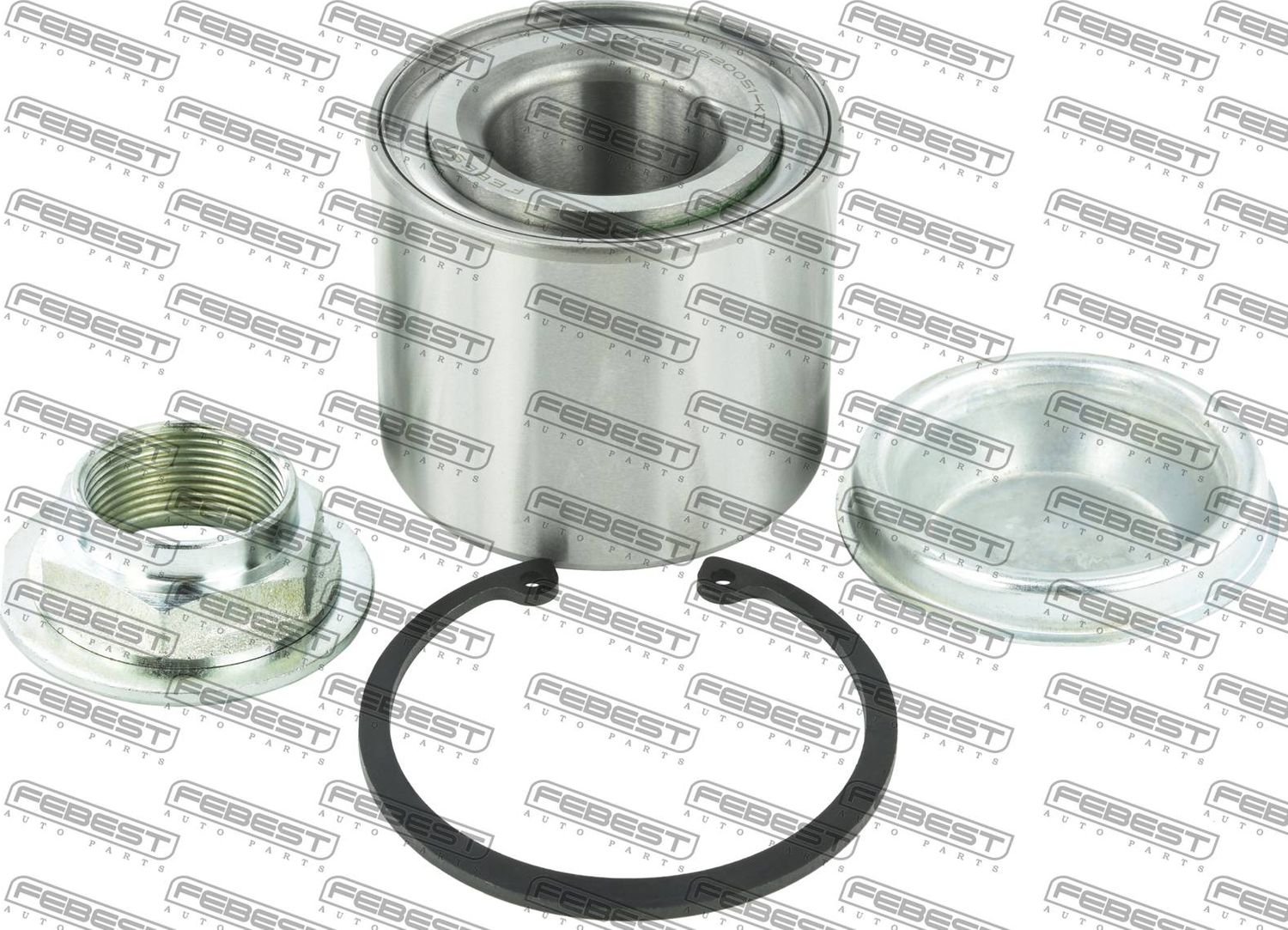 Ступичный подшипник (комплект) Febest. Артикул DAC30620051-KIT