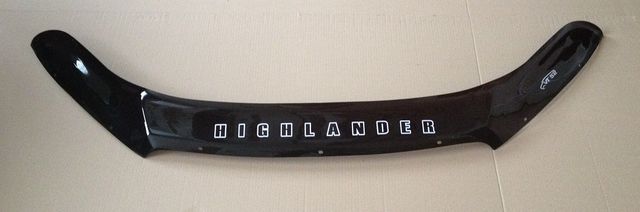 Дефлектор VT52 для капота Toyota Highlander III 2014-2026. Артикул TYA71VT