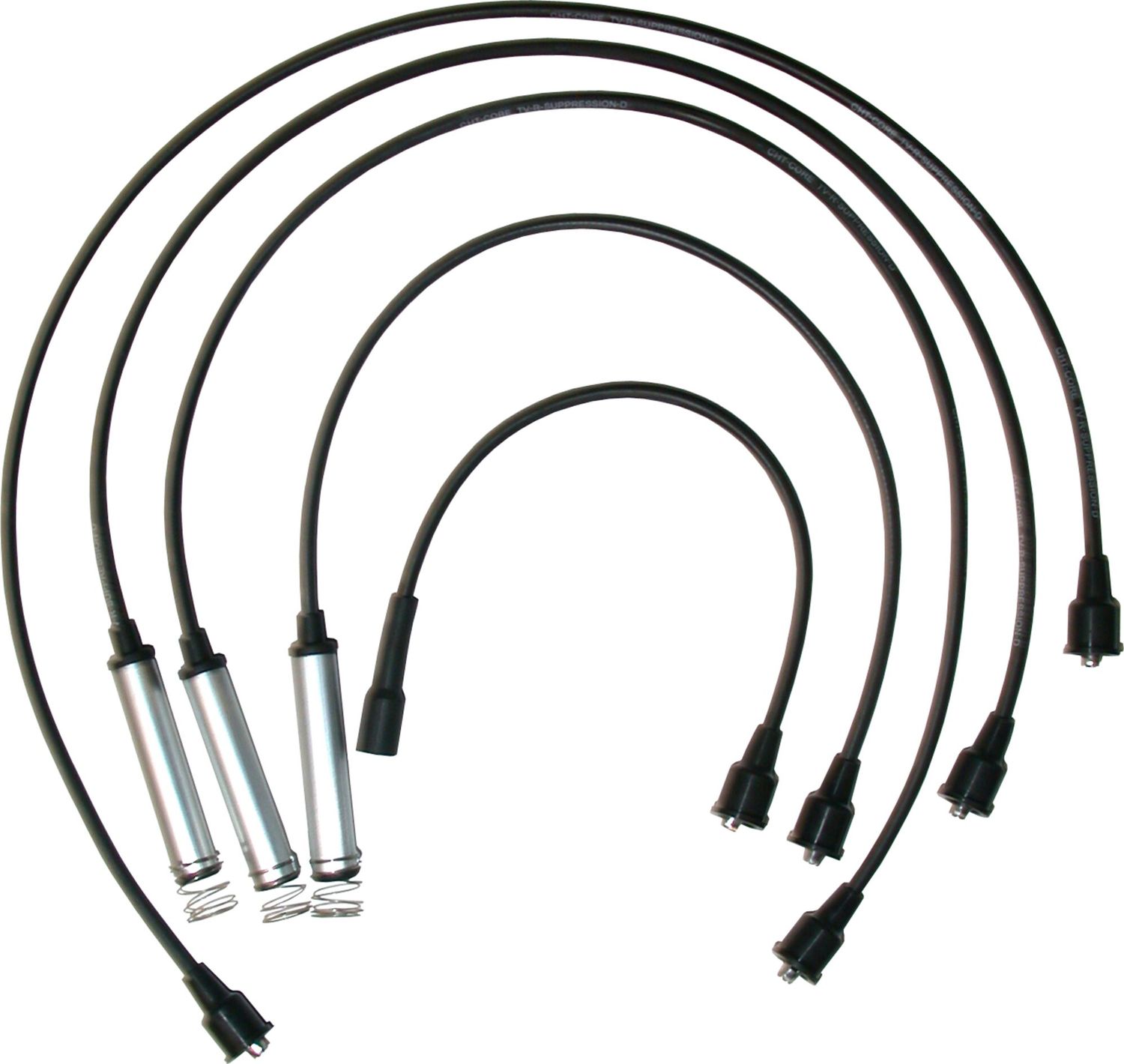 Высоковольтные провода (провода зажигания) (комплект) JP Group. Артикул 1292000510