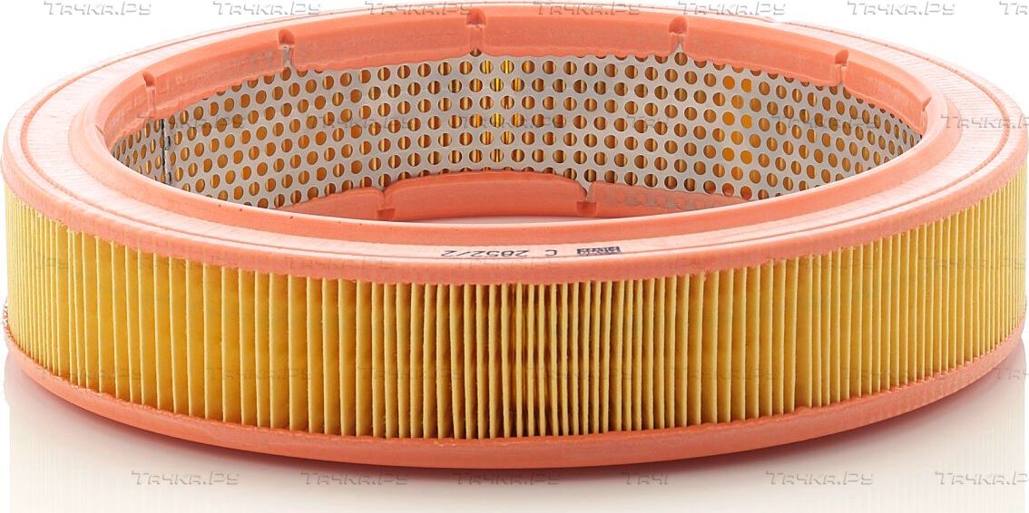 Воздушный фильтр Mann-Filter для Volkswagen Santana 1981-1984. Артикул C 2852/2