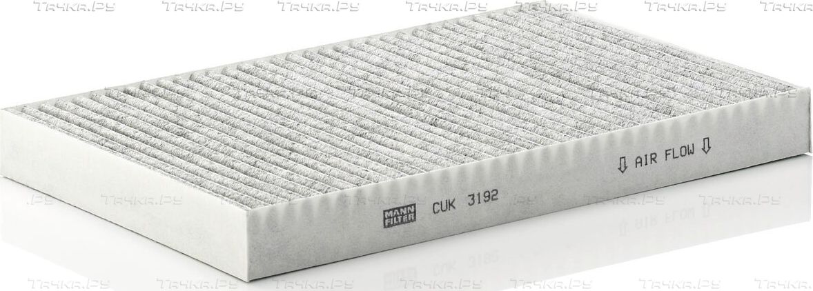 Салонный фильтр Mann-Filter для Audi 100 IV (C4) 1990-1994. Артикул CUK 3192