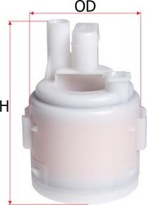 Топливный фильтр Sakura. Артикул FS-1812