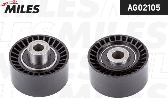 Направляющий (ведущий) ролик ремня ГРМ Miles. Артикул AG02105