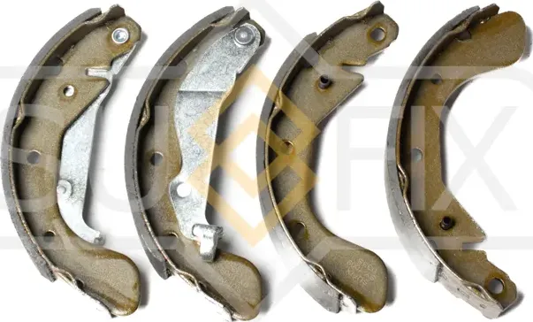 Барабанные тормозные колодки | зад прав/лев | (Sufix). Артикул SY-1009