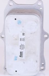 Радиатор масляный (маслоохладитель) для двигателя Nissens (алюминий) для Mercedes-Benz Atego 3 2013-2026. Артикул 91256