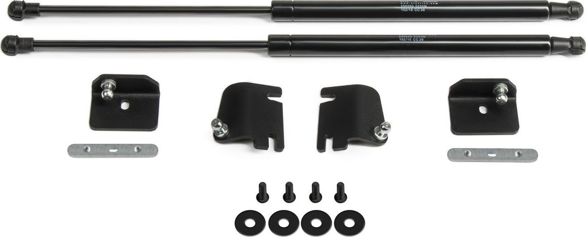 Амортизаторы (упоры) капота Rival для Jeep Wrangler JL 2017-2026. Артикул 2A.ST.2702.1