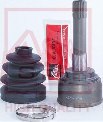 Шрус наружный (граната) Asva передний для Toyota Lite Ace IV 1992-1994. Артикул TY-59