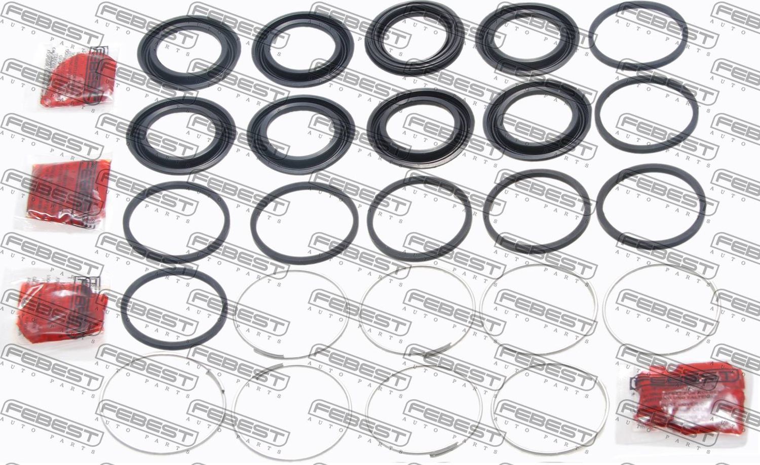 Ремкомплект тормозного суппорта Febest. Артикул 0475-V97F