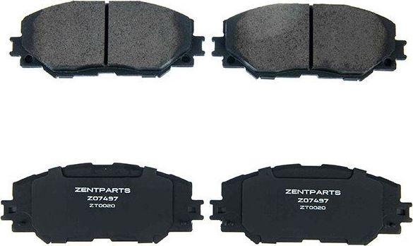 Тормозные колодки Zentparts. Артикул Z07497