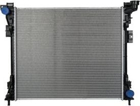 Радиатор охлаждения двигателя Zentparts для Chrysler Grand Voyager V 2007-2026. Артикул Z20252