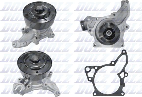 Помпа (водяной насос) Dolz для Mazda CX-5 II 2017-2026. Артикул M474