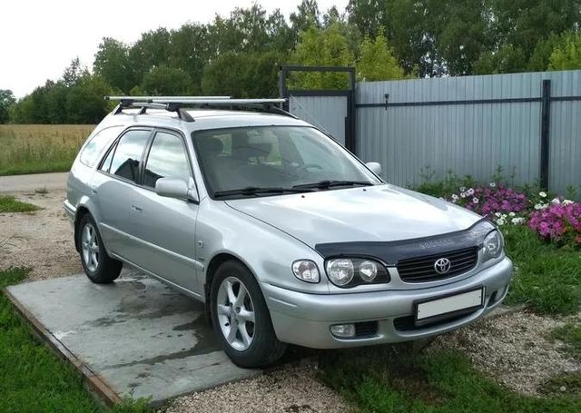 Дефлектор VT52 для капота Toyota Corolla E110 1999-2001. Артикул TYA10VT