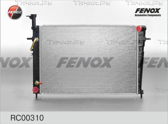 Радиатор охлаждения двигателя Fenox. Артикул RC00310