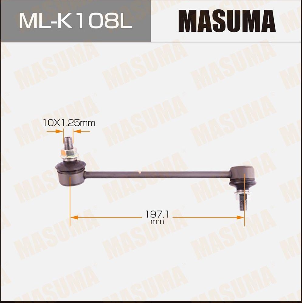 Стойка (тяга) стабилизатора Masuma. Артикул ML-K108L