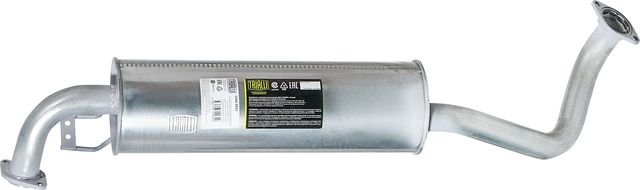 Глушитель Trialli (алюминий / сталь) для Toyota Land Cruiser 80 1990-1997. Артикул EAM 0351