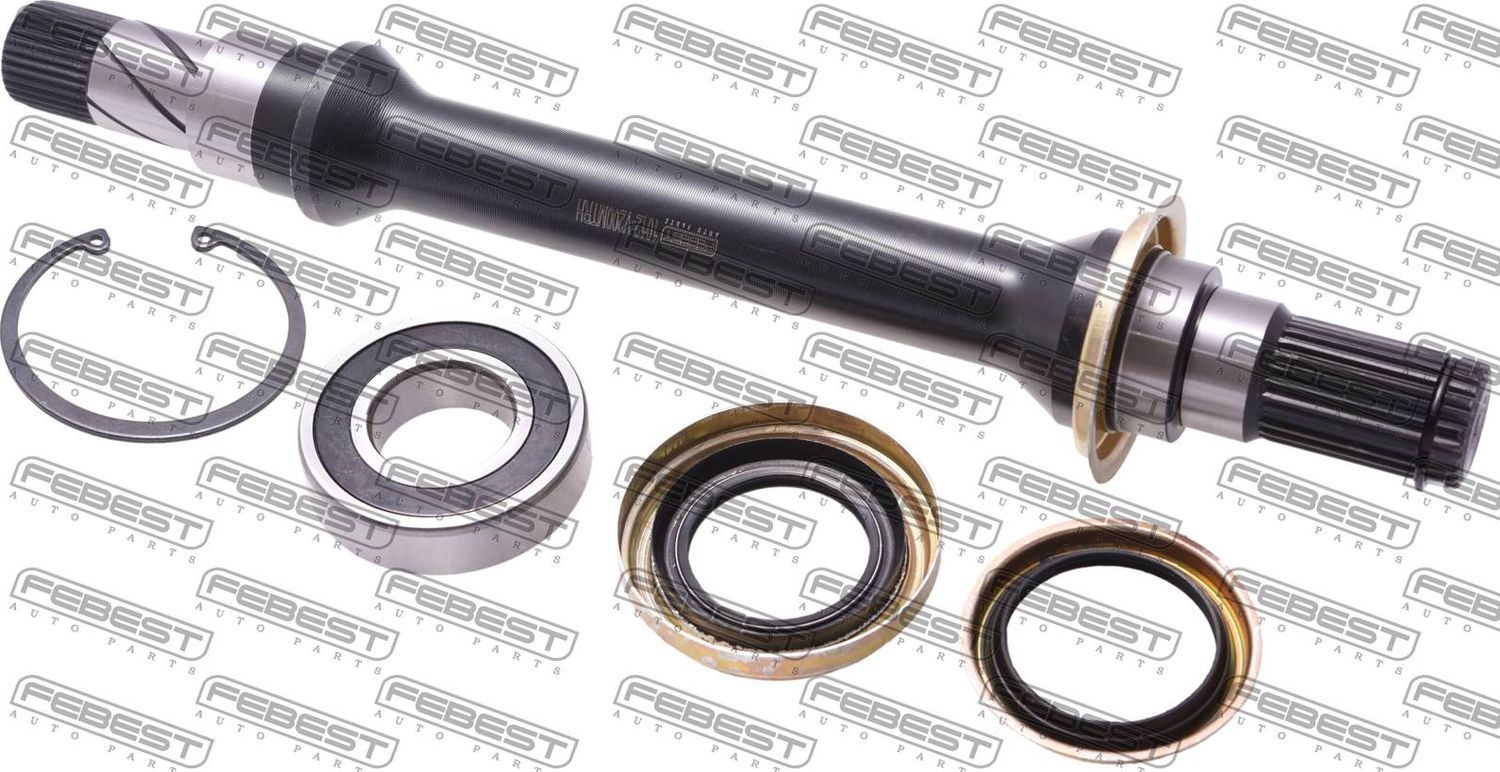 Полуось (привод в сборе, приводной вал) Febest. Артикул 1012-V200MTRH