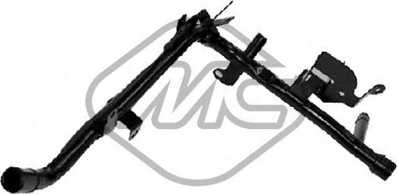 Патрубок радиатора (системы охлаждения) Metalcaucho для Audi A3 I (8L) 1996-2003. Артикул 03178