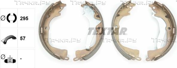 Тормозные колодки Textar. Артикул 91078700