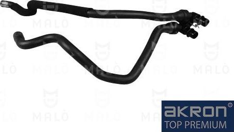 К-т трубок отопителя (печки) PSA Partner M59, Berlingo M59 ->08 1.1-1.6i TU Malo. Артикул 183705A