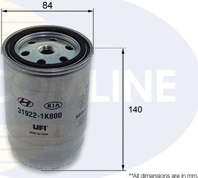 Топливный фильтр Comline. Артикул EFF350D