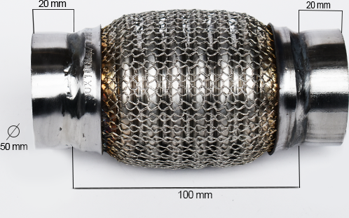 Гофра глушителя ASAM. Артикул 33760