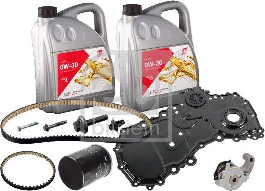 Ремень ГРМ с роликами (комплект) Febi Bilstein. Артикул 194075