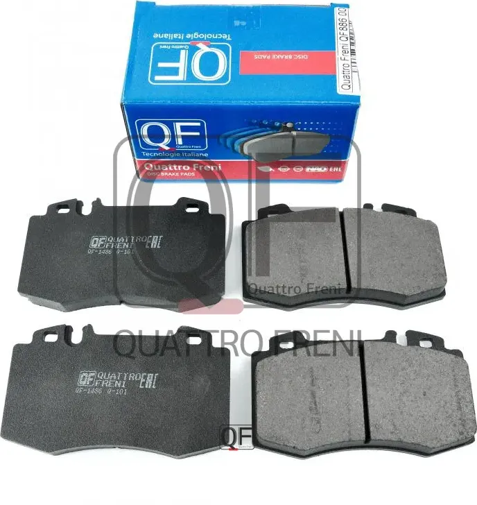 Колодки тормозные MB W163/W220 98- перед.с датчиком (Quattro Freni). Артикул QF88600