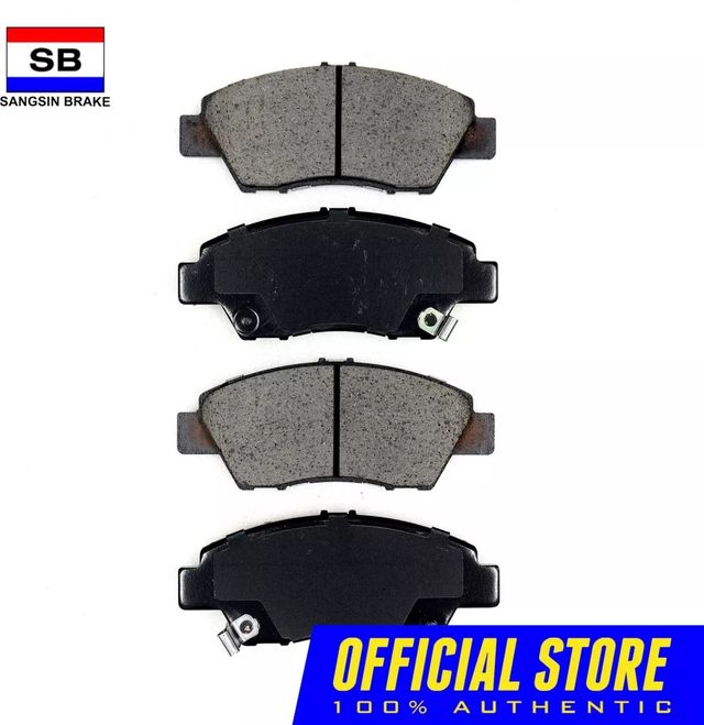 Тормозные колодки Sangsin Hi-Q передние для Honda Insight II 2009-2014. Артикул SP1463