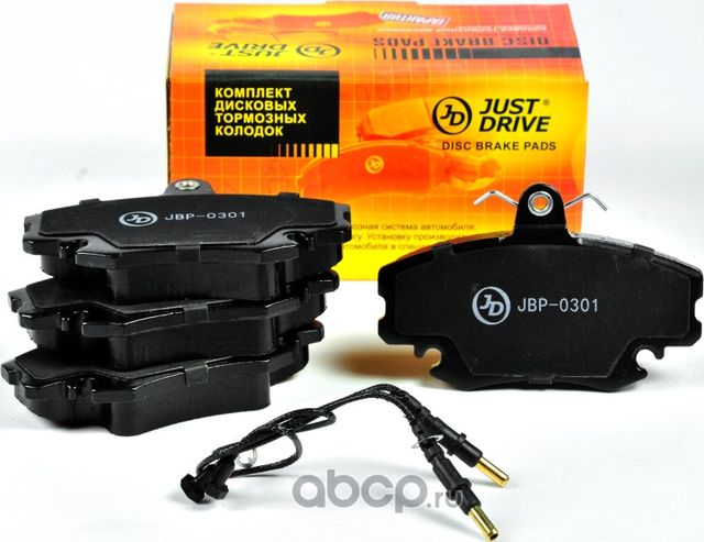 Колодки тормозные, передние GDB1465 (Just Drive) Just Drive. Артикул JBP0301