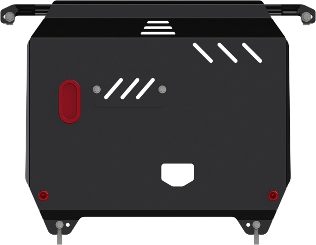 Защита Шериф (2 мм) для картера и КПП Kia Rio III 2011-2017. Артикул 2907