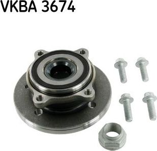 Ступичный подшипник (комплект) SKF. Артикул VKBA 3674