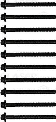 Комплект болтов ГБЦ Glaser для Renault Megane II 2002-2010. Артикул T80363-00