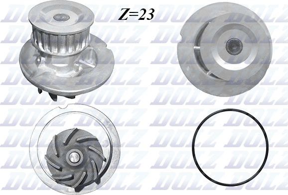 Помпа (водяной насос) Dolz. Артикул O270
