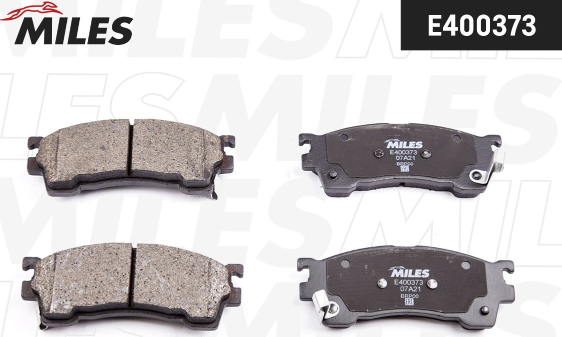 Тормозные колодки Miles (Low-Metallic). Артикул E400373