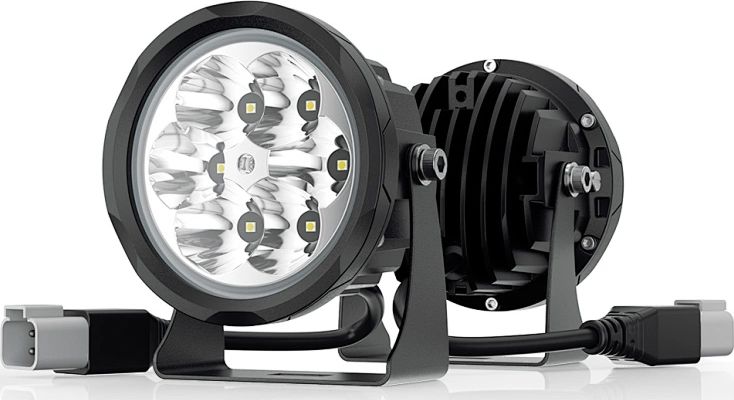 Светодиодная фара комбинированного света Aurora 102 мм 60W (комплект 2 шт). Артикул ALO-R-4-C24T3